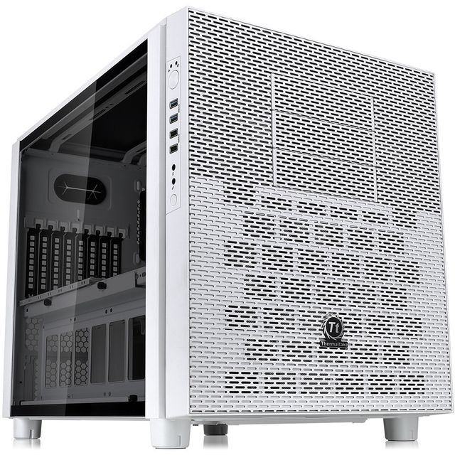 Boitier PC Thermaltake Core X5 Snow Edition - Avec fenêtre