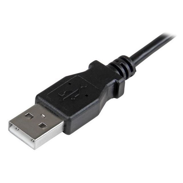 Startech Câble de charge et synchronisation Micro USB de 2 m - USB-A vers Micro-B à angle droit - M/M - 0,25 mm²