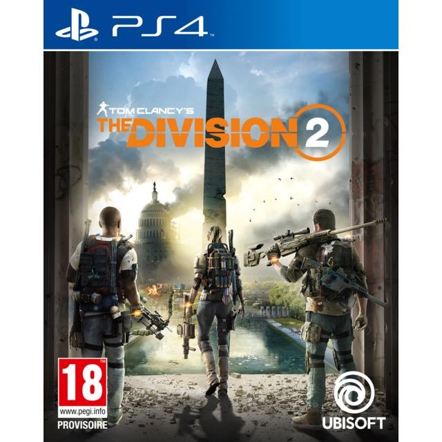 Ubisoft - TOM CLANCY'S THE DIVISION 2 - Jeu PS4 Ubisoft   - The Division 2 Jeux et Consoles