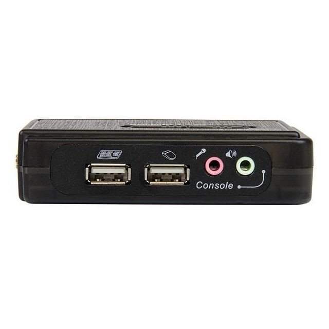 Startech Kit commutateur KVM USB VGA 2 ports avec audio + câbles