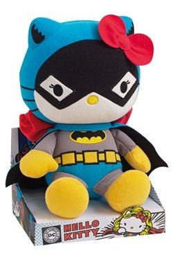 Héros et personnages Jemini Peluche - Hello Kitty DC Comics peluche Batwoman 27 cm