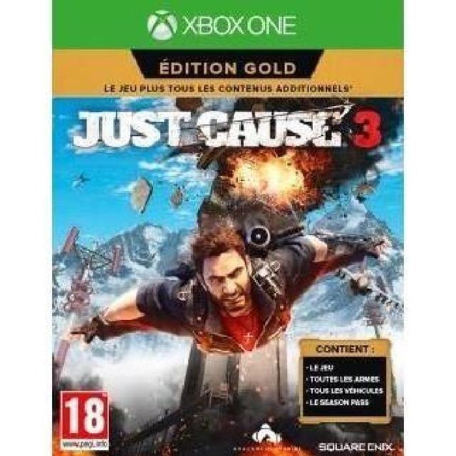 Jeux Xbox One Koch Media Just Cause 3 Gold Edition - XBOX ONE