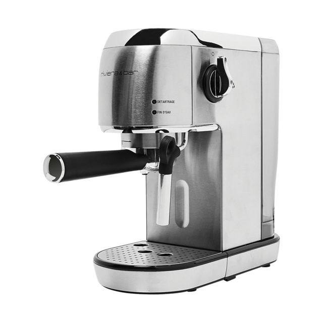 Riviera & Bar - Riviera & Bar Machine à Expresso Automatique 1400W 2 Tasses BCE450 - Machine à café automatique