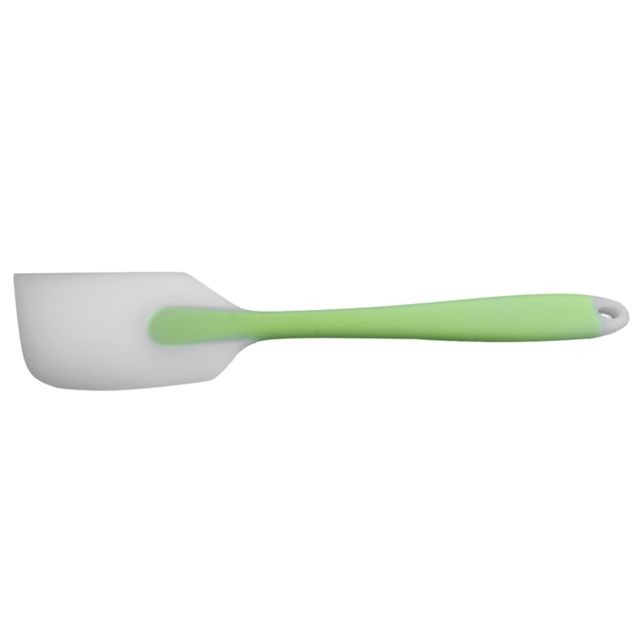 marque generique - long manche silicone spatule chaleur-résister gâteau grattoir vert marque generique  - Plaques de cuisson