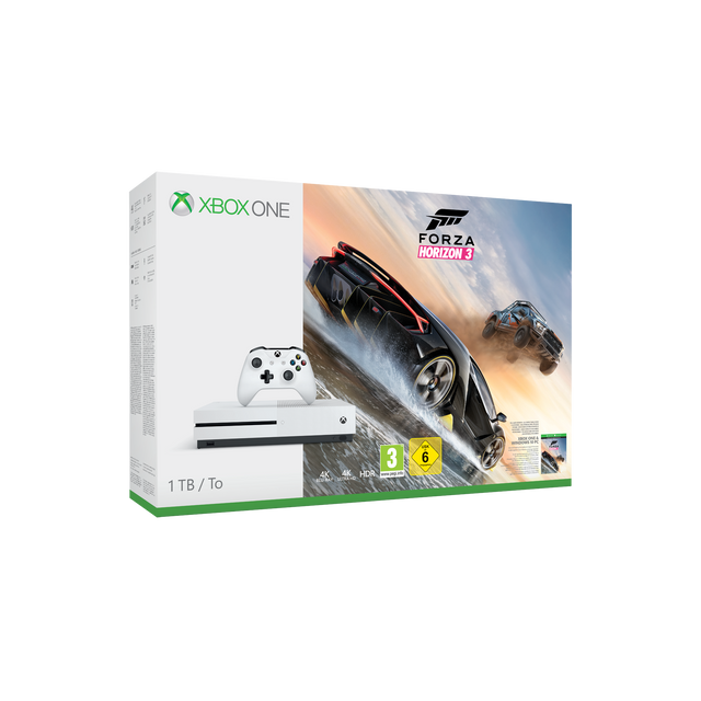 Microsoft - Xbox One S 1 To Forza Horizon 3 - Microsoft