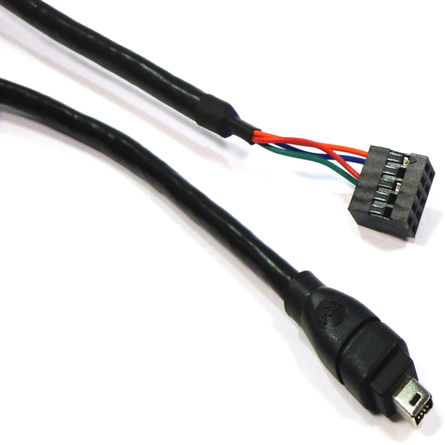 Bematik - 400 IEEE 1394 FireWire de l adaptateur de carte 4-broches mâle - Câble Firewire