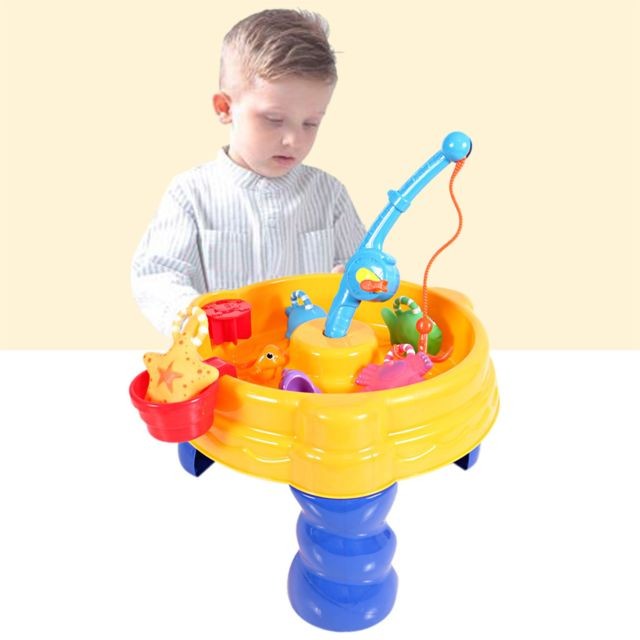 Poupées Generic Sable et eau Table Arrosoir et Spade extérieure pour les enfants Jardin Sandpit Toy Set