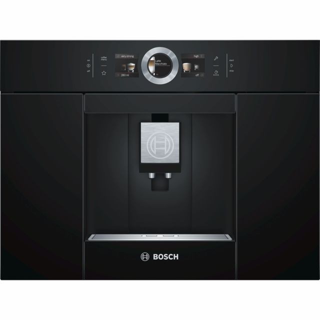 Bosch - Robot café expresso 19 bars encastrable noir - ctl636eb6 - BOSCH - Expresso - Cafetière Machine expresso