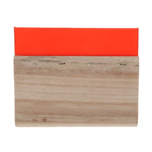 marque generique - Racloir d'encre en bois de racloir de poignée en bois de racloir d'impression rouge 15cm marque generique  - Poignees bois