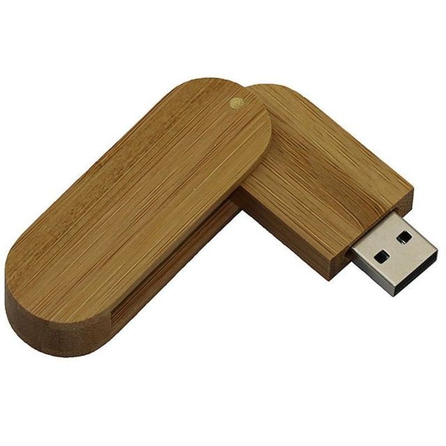 Feuille Bois 32Go USB 2.0 Clé USB Clef Mémoire Flash Data Stockage 