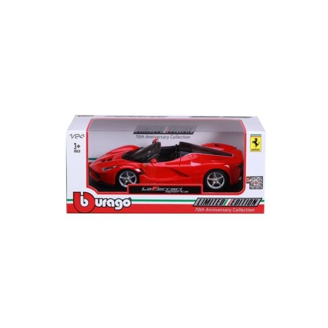 Bburago BURAGO Voiture Ferrari en métal Aperta Rouge a l'échelle 1/24eme
