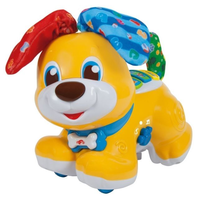 clementoni - bibou  le chien interactif qui fait  u0026quot coucou   vente jouet
