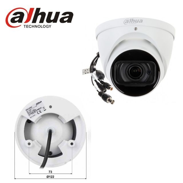 Dahua Caméra dôme avec micro 5 méga DAHUA IR60m