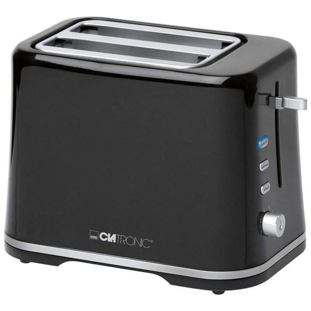 Clatronic - Grille Pain Toaster 2 fentes noir 870W Clatronic TA 3554 - Clatronic