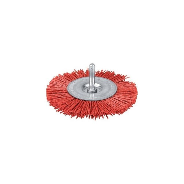 Scid - Brosse circulaire nylon rouge vg 75 4500 Scid  - Agrafeuses