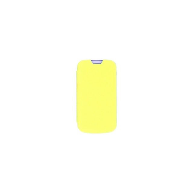 Blueway Etui coque jaune made in France pour Samsung Galaxy Trend S7560