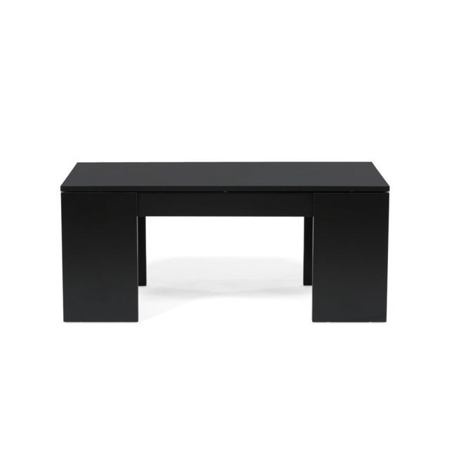 Weber Industries - Table basse relevable bois noir NEWTON Weber Industries  - Table Relevable Tables basses