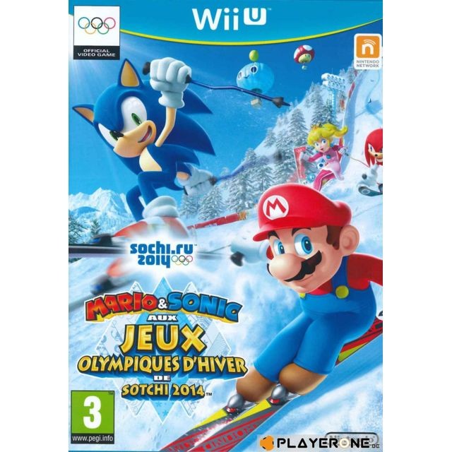 marque generique - Mario & Sonic aux jeux Olympiques d'Hiver 2014 - Wii U