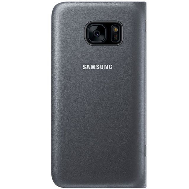 Sacoche, Housse et Sac à dos pour ordinateur portable LED View Cover pour Galaxy S7 - Noir