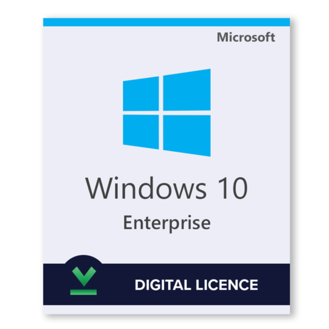 Microsoft - Windows 10 Entreprise - Licence numérique - Logiciel en téléchargement - Windows 10
