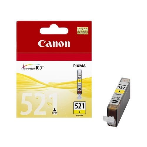 Canon - CANON - Cartouche d'encre Jaune CLI-521y - 2936B001 Canon  - Canon