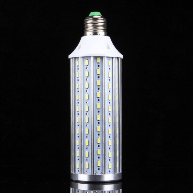 Ampoules LED Ampoule blanc E27 40W 3500LM 140 LED SMD 5730 Aluminium de maïs, AC 85-265V chaud