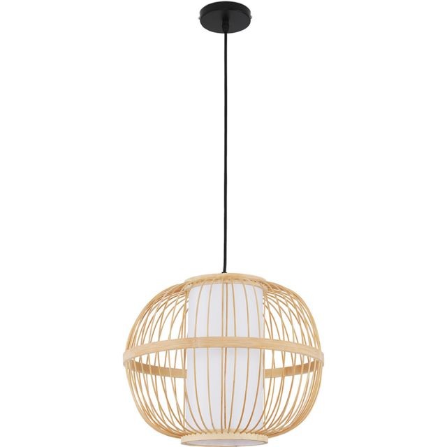 Privatefloor - Lampe suspension artisanale en bambou Privatefloor - suspension métal noir Suspensions, lustres