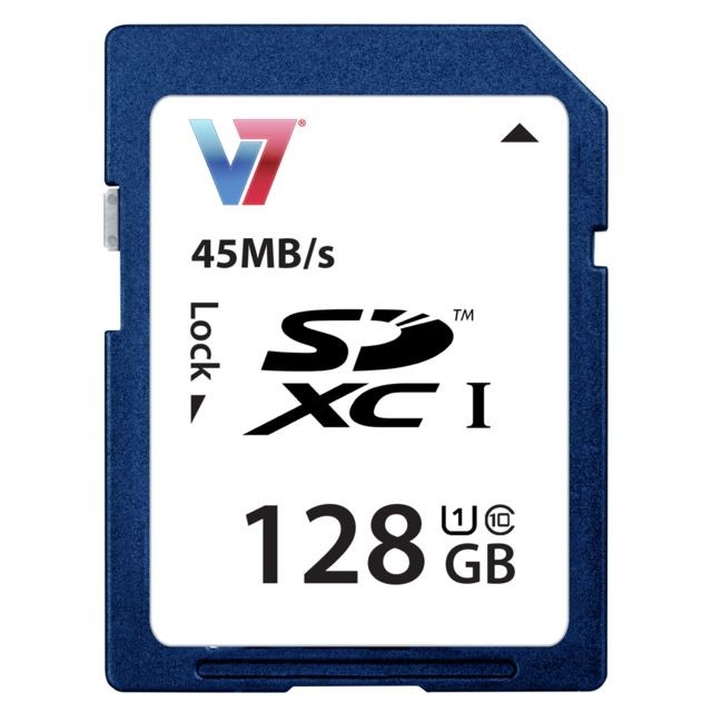 V7 - V7 SDXC 128Gb - Carte Micro SD