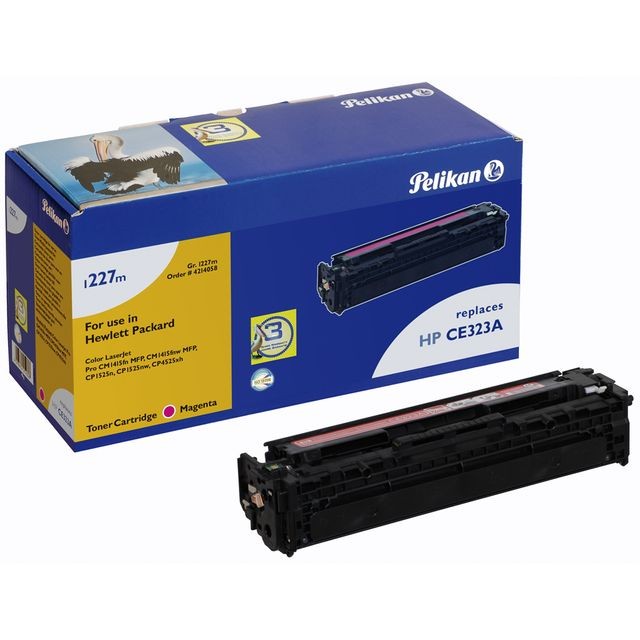 Toner Pelikan Toner pour HP CP1525 (CE323A / 128A) - Magenta - 1300 pages
