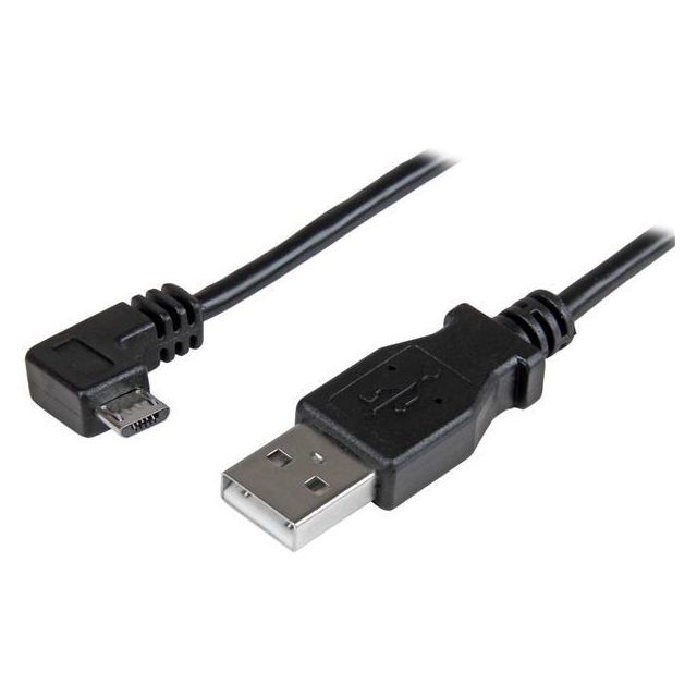 Startech - Câble de charge et synchronisation Micro USB de 2 m - USB-A vers Micro-B à angle droit - M/M - 0,25 mm² Startech  - Startech