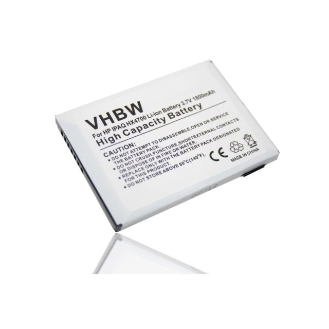 Vhbw - Batterie LI-POLYMER compatible pour HP IPAQ HX4000 / HX4700 / HX4705 / H48xx / HX 4000 4700 4705 48xx Vhbw  - Accessoires sport connecté