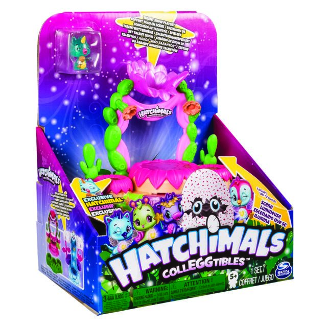 Hatchimals - Set de jeu - Tous en Scène - 6044155 Hatchimals  - Mini-poupées Hatchimals