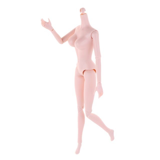 marque generique - 14 Jions 1/6 Bjd poupée nue parties du corps de poupée articulées sur la pointe des pieds marque generique  - Poupons