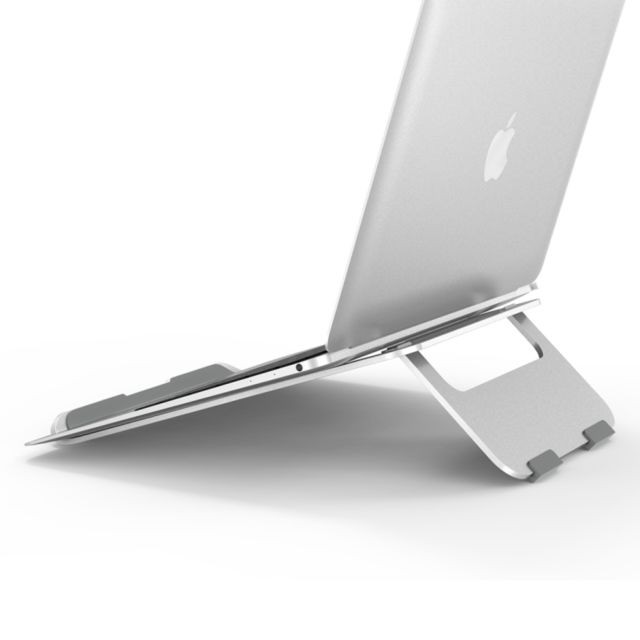 Wewoo - Support Holder argent pour MacBook, Samsung, Sony, Lenovo et autres ordinateurs portables de 17 pouces moins de de hauteur de bureau universel en alliage d'aluminium - Pack Clavier Souris Wewoo