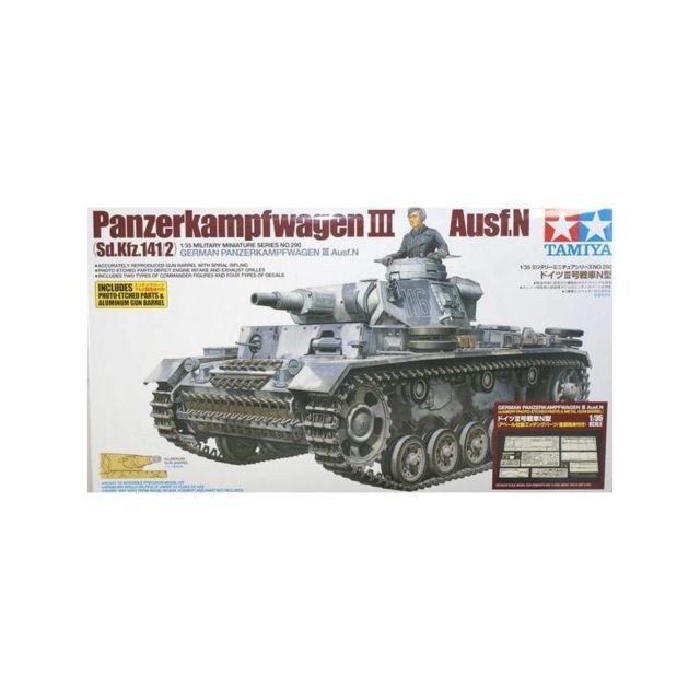 Tamiya - Maquette Char Panzerkampfwagen Iii Ausf.n Sd.kfz.141/2 Edition Spéciale Tamiya  - Maquettes & modélisme Tamiya