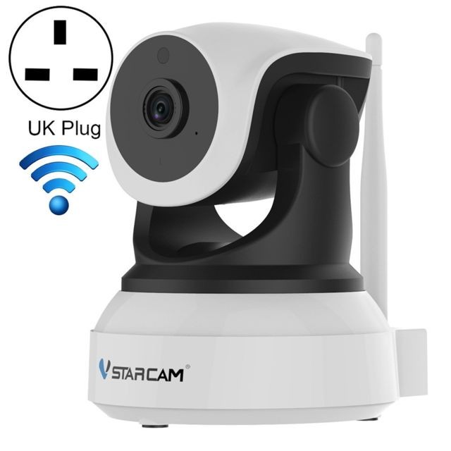 Wewoo - Caméra IP WiFi IP sans fil C24S 1080P HD 2.0 mégapixelsCarte de support TF 128 Go max / Vision nocturne / Détection de mouvementUK Plug Wewoo  - Caméra de surveillance connectée