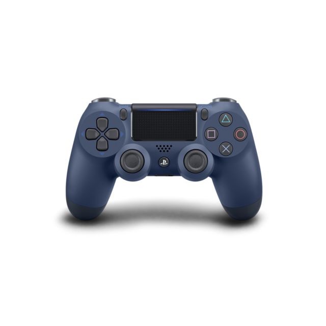 Sony - Manette PS4 - DUALSHOCK 4 Midnight Blue V2 - Accessoires PS4 PS4