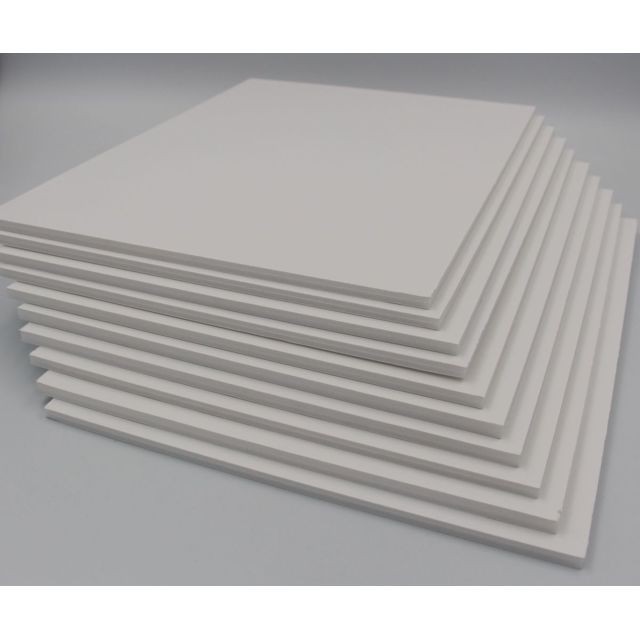 Jpc - Carton mousse - blanc - A4 - épaisseur 5 mm - 10 plaques 21x29.7 cm Jpc  - Papier