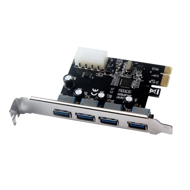 marque generique - PCI  vers carte USB marque generique  - Pc portable 4 port usb