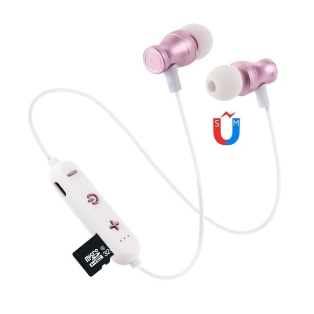 Wewoo - Écouteur Bluetooth Oreillette à suspension F11 4.2prise en charge de la lecturede la musiquedu volume et des réponses or rose Wewoo  - Ecouteurs Intra-auriculaires Ecouteurs intra-auriculaires