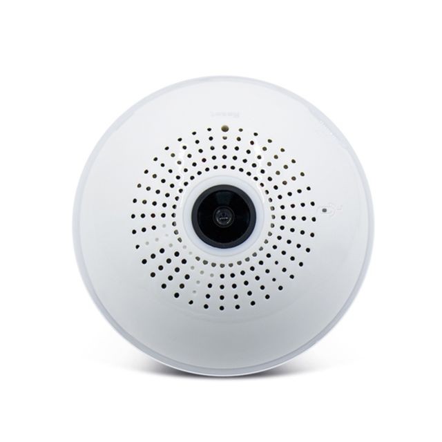 Caméra de surveillance connectée Caméra IP WiFi YK0069 E27 3 W 1080 P LED Ampoule Forme Wi-Fi IP Sans Fil HD Sécurité À La Maison Panoramique 360 Degrés Lumière Détecteur