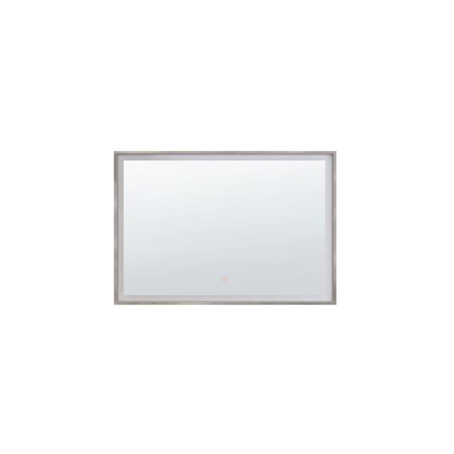 Beliani - Beliani Miroir avec LED 80 x 60 cm ARGENS - argent - Black Friday Miroir