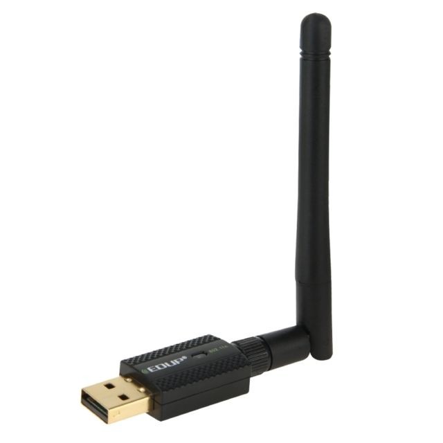 Wewoo - Carte Réseau Wifi EP-N1581 Mini USB Wifi 802.11n / g / b 300Mbps 2.4GHz Sans Fil Antenne Externe Wewoo  - Carte wifi externe