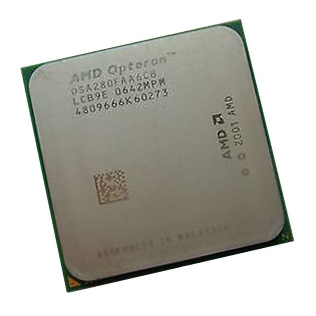 Amd - Processeur CPU AMD Opteron 280 2.4Ghz 2Mo Socket 940 Dual Core OSA280FAA6CBPC - Processeur AMD