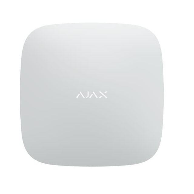 Ajax Systems - Centrale d'alarme professionnelle RJ45 + GPRS blanche - Ajax Systems - Alarme connectée