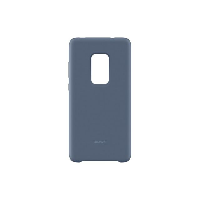 Huawei - Coque Silicone Mate 20 - Bleu Gris - Autres accessoires smartphone