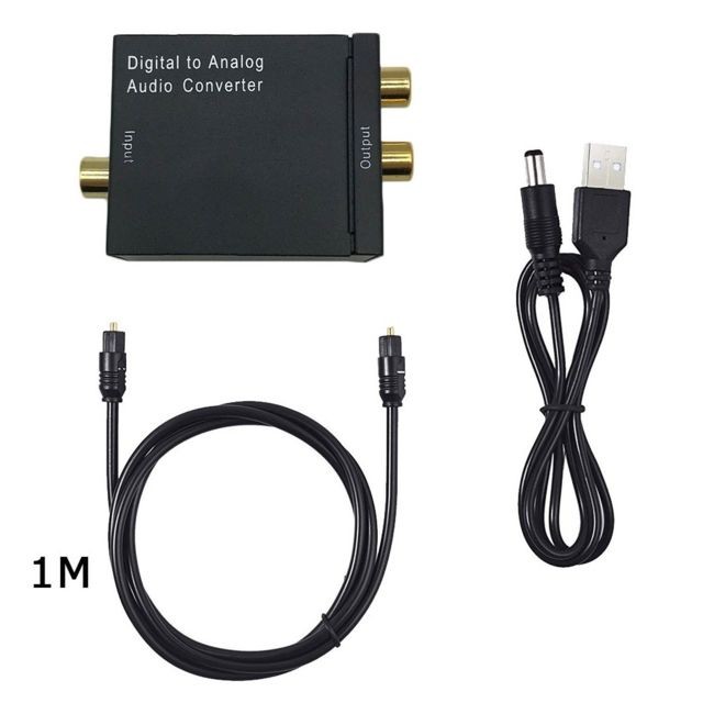 Câble audio vert 3,5 mm vers câble SPDIF numérique RCA pour Xiaomi MI
