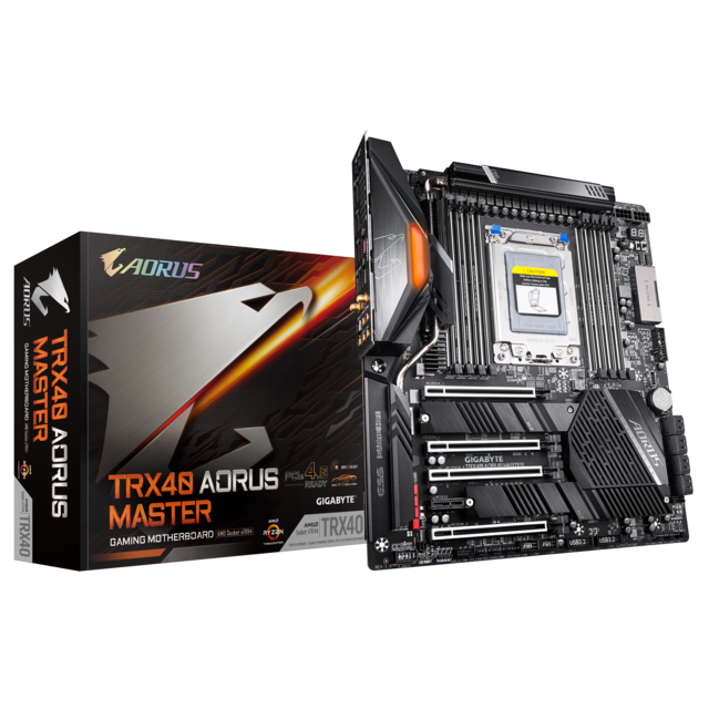 Gigabyte - AMD TRX40 AORUS MASTER - E-ATX - Carte Mère