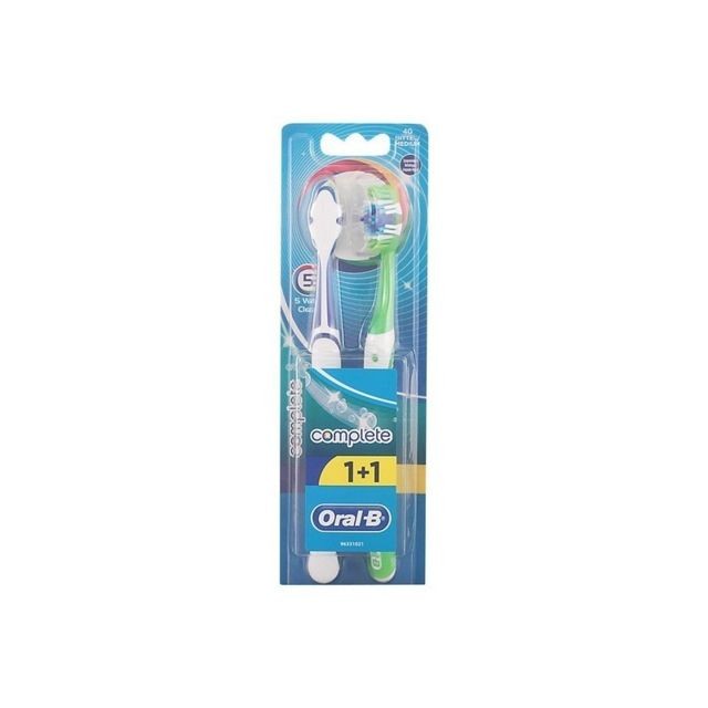 Brosse à dents électrique Oral-B Brosse à Dents Complete 5 Ways Clean Oral-B (2 uds)