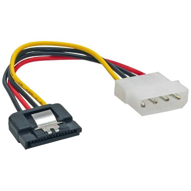 Inline - Câble adaptateur d'électricité SATA, InLine®, 1x 5,25"" fem. à 15pin SATA mâle - Câble Intégration